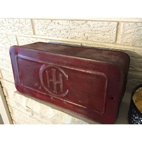 international harvester metal box|International Harvester Tool Box for sale .